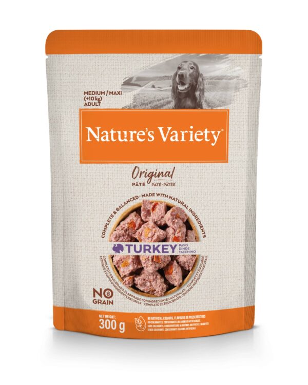 Nature's Variety Wet Original Med Dog (kalakutiena) 300 g - Image 1