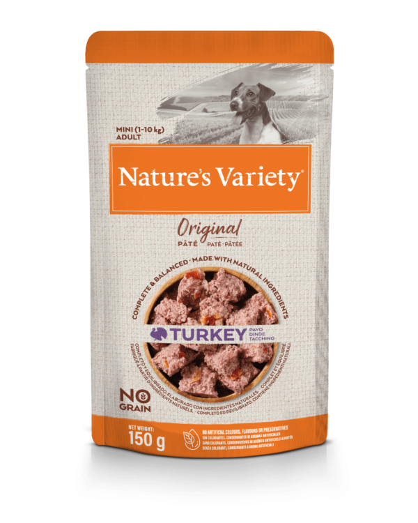 Nature's Variety Wet Original Mini Dog (kalakutiena) 150 g - Image 1