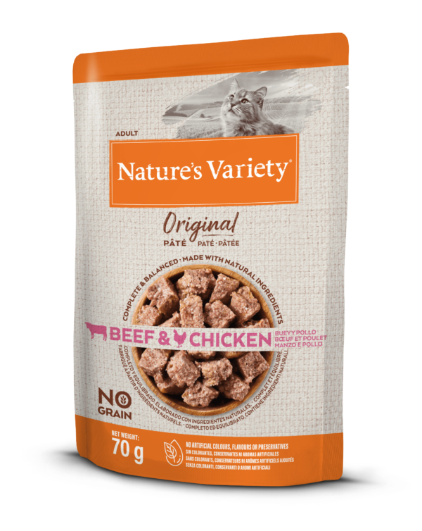 Nature's Variety Wet Original Cat (jautiena, vištiena) 70 g - Image 1