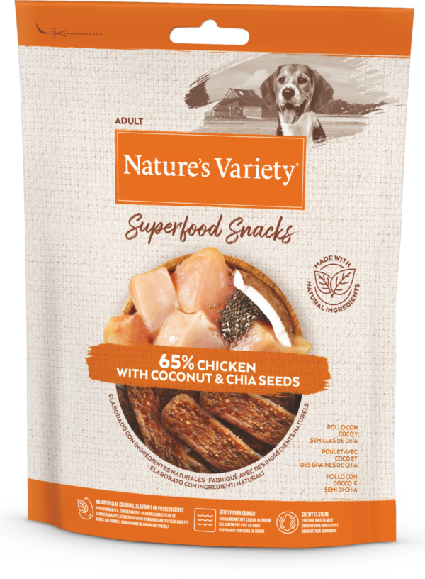 Nature's Variety Super Food Snacks (vištiena) 85 g - Image 1