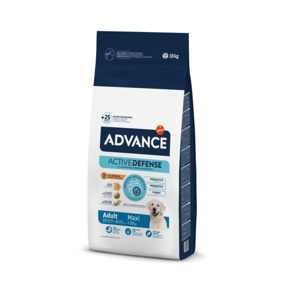 Advance Maxi Adult (vištiena,ryžiai) 18 kg - Image 1