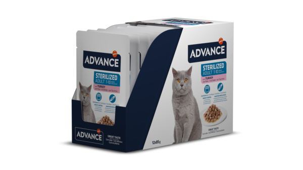 Advance AC Wet  Sterilized Turkey 85G*12vnt - Image 1