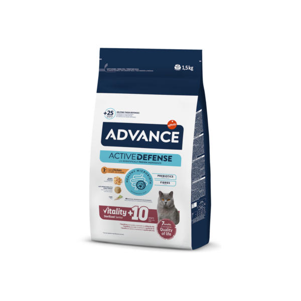 Advance Sterilized Senior Vitality +10m 1,5 kg - Image 1