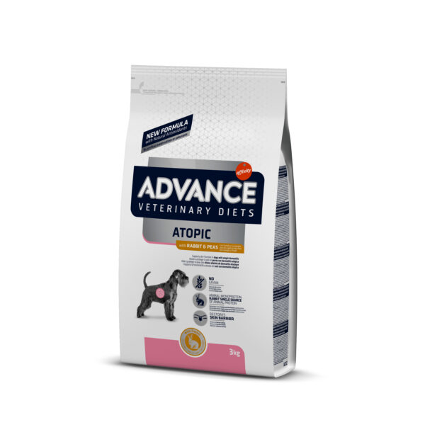 Advance Veterinary Diets Atopic Dog Med/Max (triušiena) 3 kg - Image 1