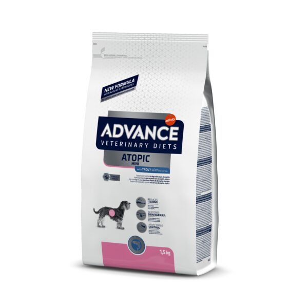 Advance Veterinary Diets Atopic Mini (upėtakis) 1,5 kg - Image 1