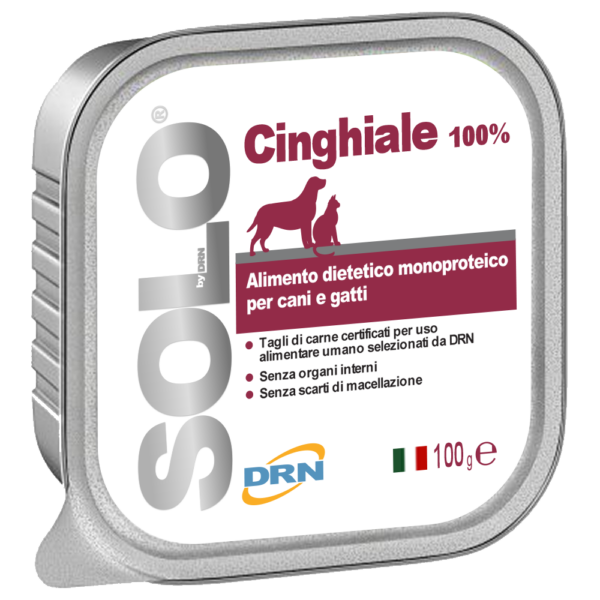 Solo Cinghiale (Šerniena) konservai 100 g - Image 1