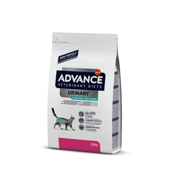 Advance Veterinary Diets Sterilized Urinary Low Cal 2,5 kg - Image 1