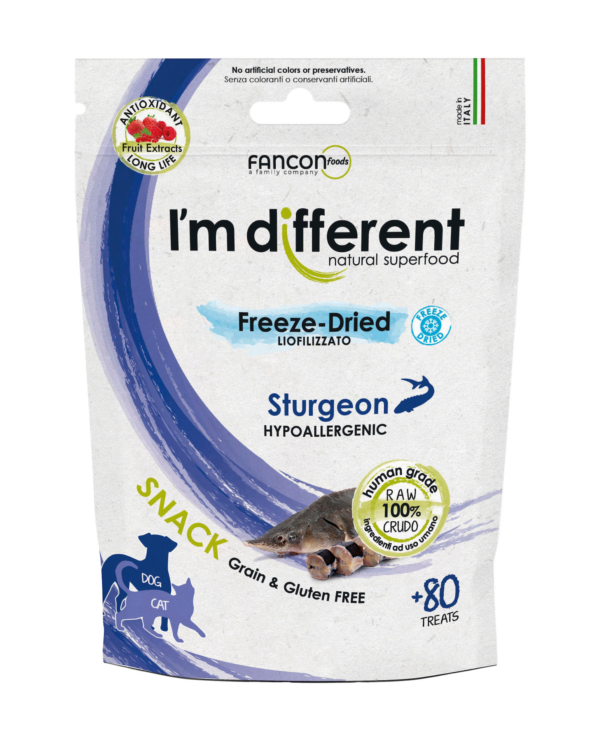 I'm Different Diff Snack Sturgeon (eršketas) 40 g - Image 1