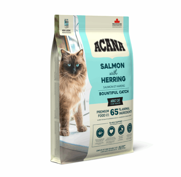Acana Bountiful Catch Cat sausas maistas katėms 4,5 kg - Image 1