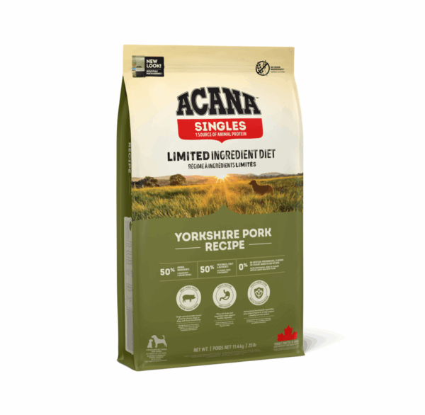 Acana Yorkshire Pork sausas maistas šunims su kiauliena 11,4 kg - Image 1
