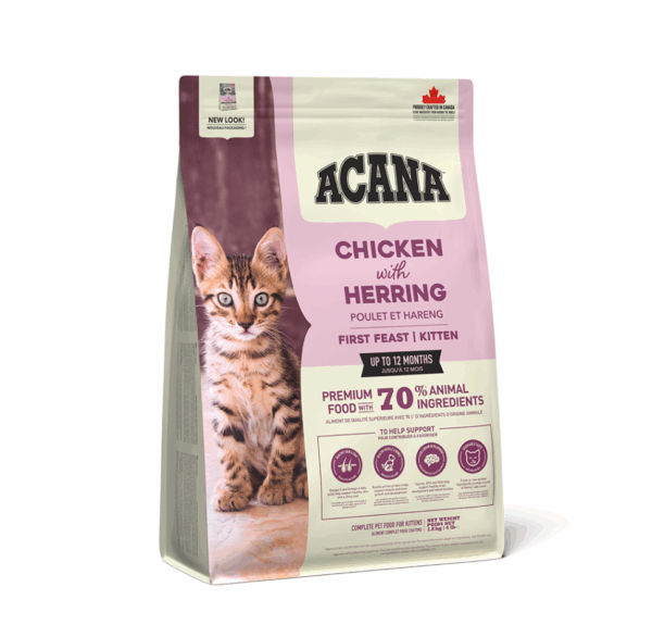 Acana First Feast Cat sausas maistas kačiukams 1,8 kg - Image 1