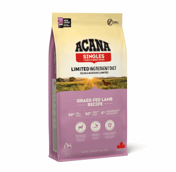 Acana Grass-Fed Lamb Dog sausas maistas šunims su ėriena 11,4 kg - Image 1