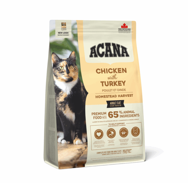 Acana Homestead Harvest Cat sausas maistas katėms 1,8 kg - Image 1