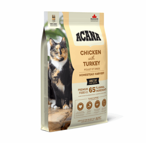 Acana Homestead Harvest Cat sausas maistas katėms 4,5 kg - Image 1