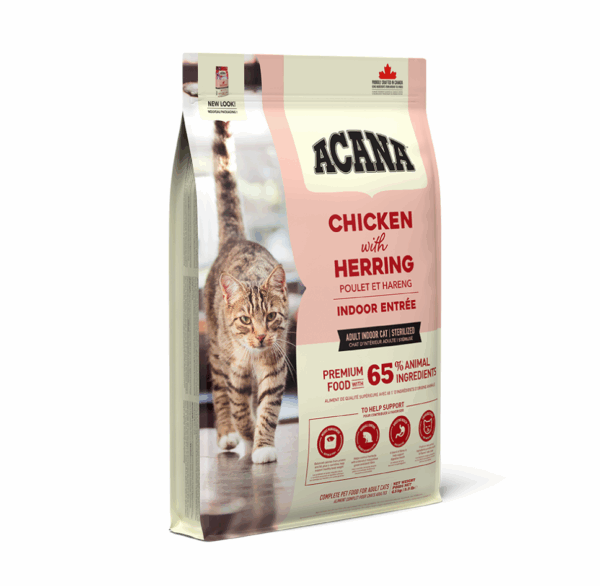 Acana Indoor Entree Cat sausas maistas katėms 4,5 kg - Image 1