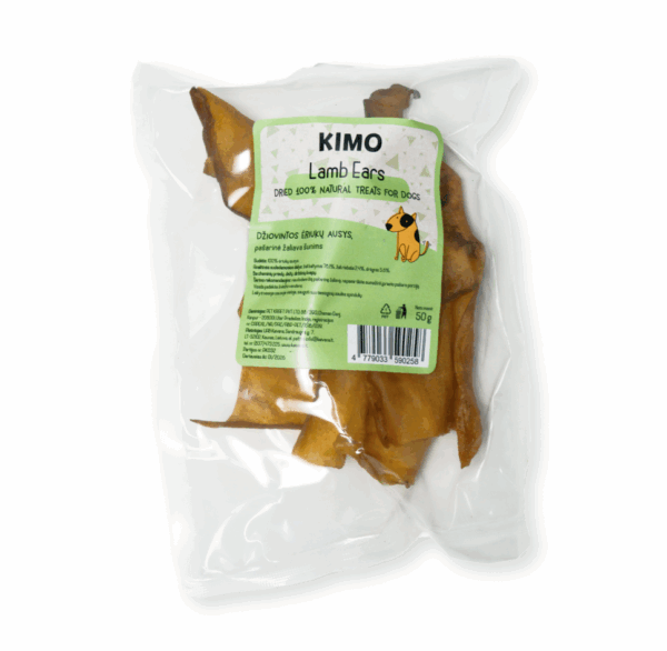 Kimo skanėstas džiovintas ėriukų ausys 50 g - Image 1
