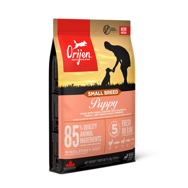 Orijen Small Breed Puppy sausas maistas šuniukams 4,5 kg - Image 1