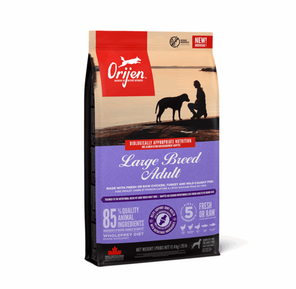 Orijen Adult Large Breed sausas maistas didelių veislių šunims 11,4kg - Image 1