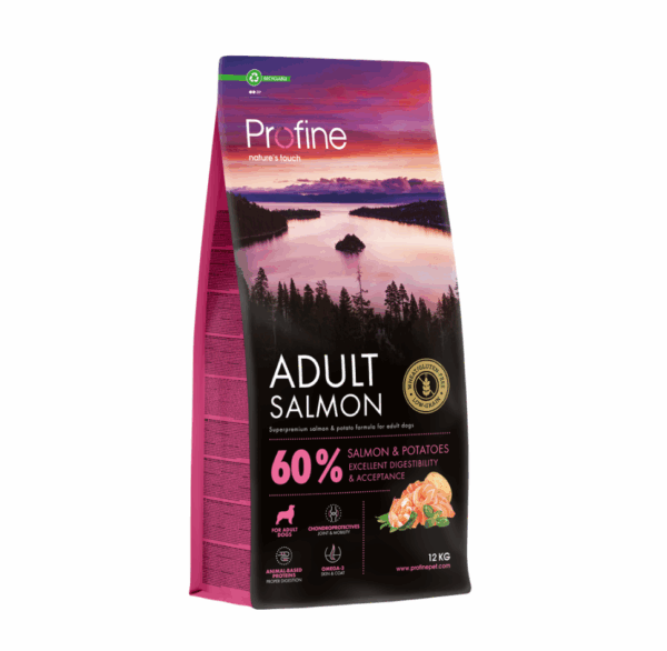 Profine Adult Salmon sausas maistas šunims su lašiša 12 kg - Image 1