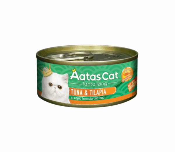 Aatas Cat Tantalizing konservas katėms Tuna & Tilapia 80 g - Image 1