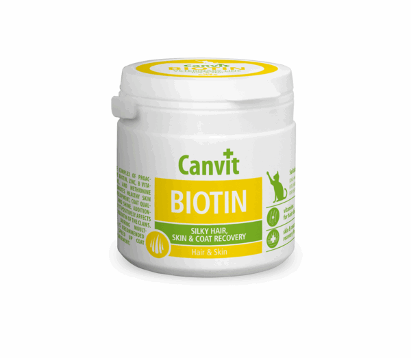 Canvit Biotin tabletės katėms N100 100g - Image 1