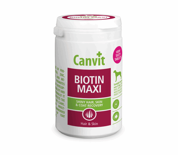 Canvit Biotin Maxi tabletės šunims N76 230g - Image 1