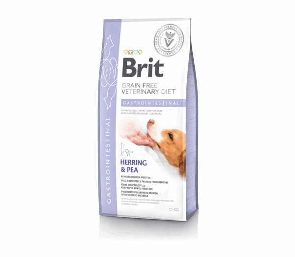 Brit GF Veterinary Diets Dog Gastrointestinal sausas maistas šunims 2 kg - Image 1