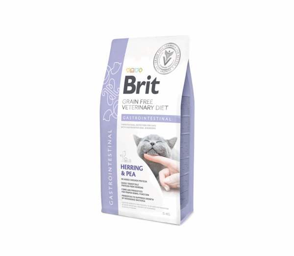 Brit GF Veterinary Diets Cat Gastrointestinal sausas maistas katėms 5 kg - Image 1