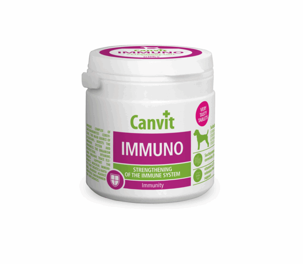 Canvit Immuno tabletės šunims N100 100g - Image 1