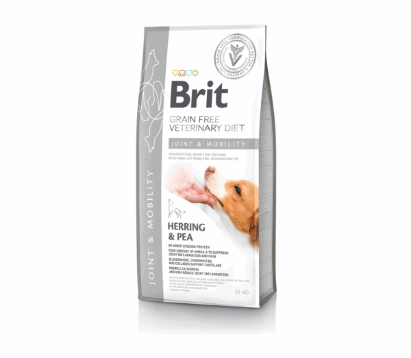 Brit GF Veterinary Diets Dog Mobility sausas maistas šunims 12 kg - Image 1