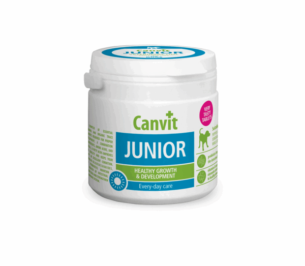 Canvit Junior tabletės šunims N100 100g - Image 1