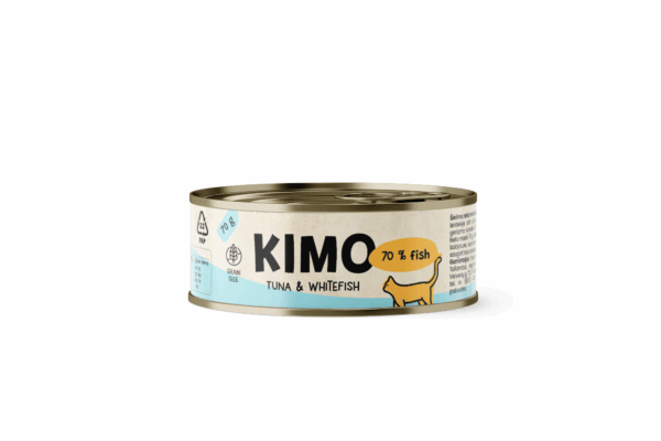 Kimo Tuna & Whitefish konservai katėms su tunu ir balta žuvimi 70g - Image 1