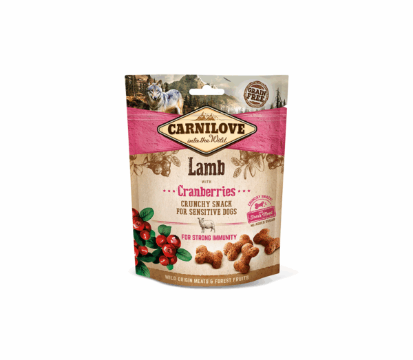 Carnilove Dog skanėstas Lamb with Cranberries 200 g - Image 1
