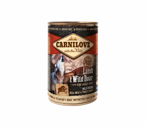 Carnilove konservai šunims Wild Meat Lamb & Wild Boar 400 g - Image 1