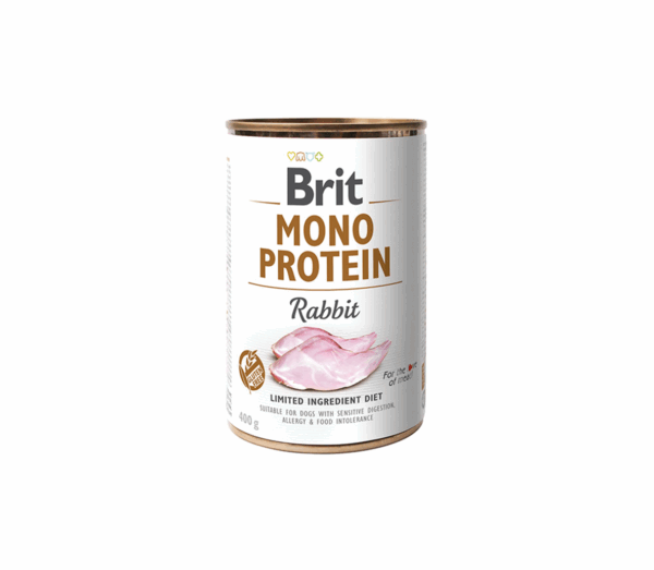 Brit Care konservai šunims Mono Protein Rabbit 400 g - Image 1