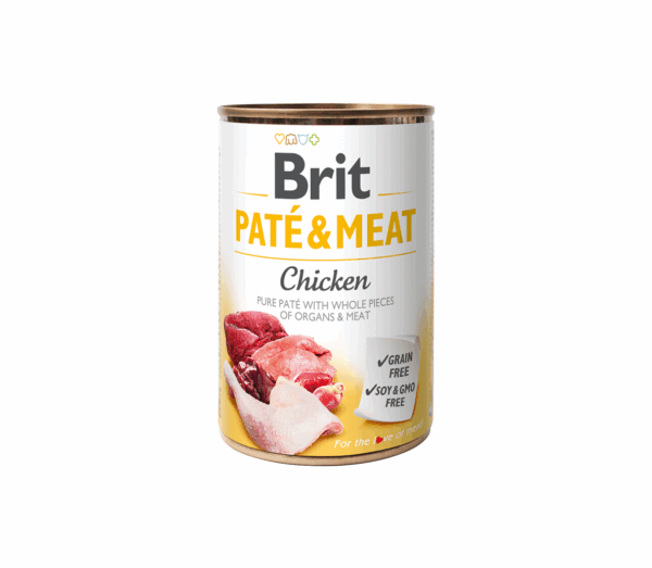 Brit Care konservai šunims Chicken Pate & Meat 400 g - Image 1