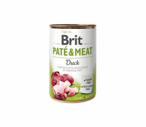 Brit Care konservai šunims Duck Pate & Meat 400 g - Image 1