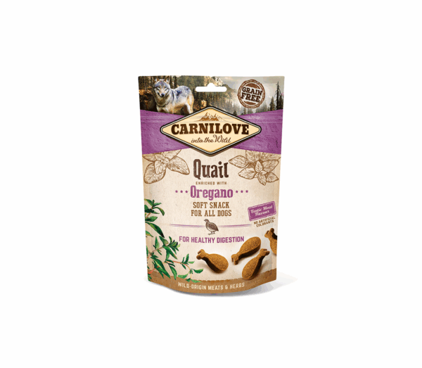 Carnilove Dog skanėstas Quail with Oregano 200 g - Image 1