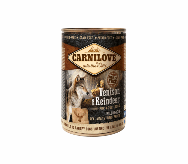 Carnilove konservai šunims Wild Meat Venison & Reindeer 400 g - Image 1