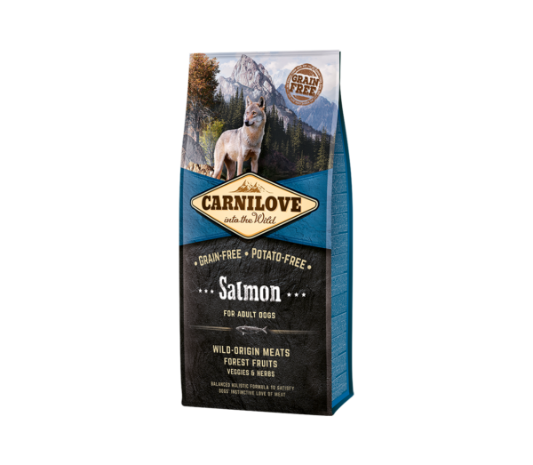 Carnilove Salmon for Adult sausas maistas šunims 12 kg - Image 1