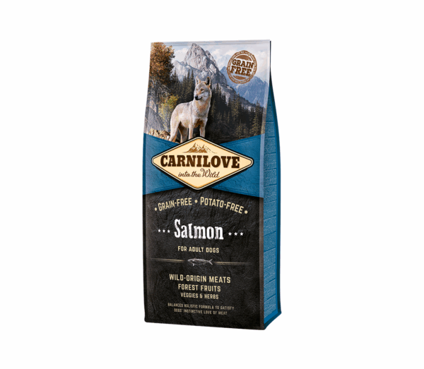 Carnilove Salmon for Adult sausas maistas šunims 1,5 kg - Image 1