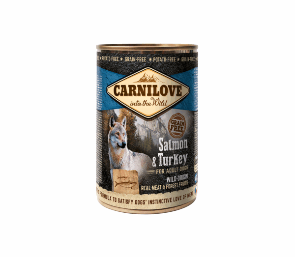 Carnilove konservai šunims Wild Meat Salmon & Turkey 400 g - Image 1