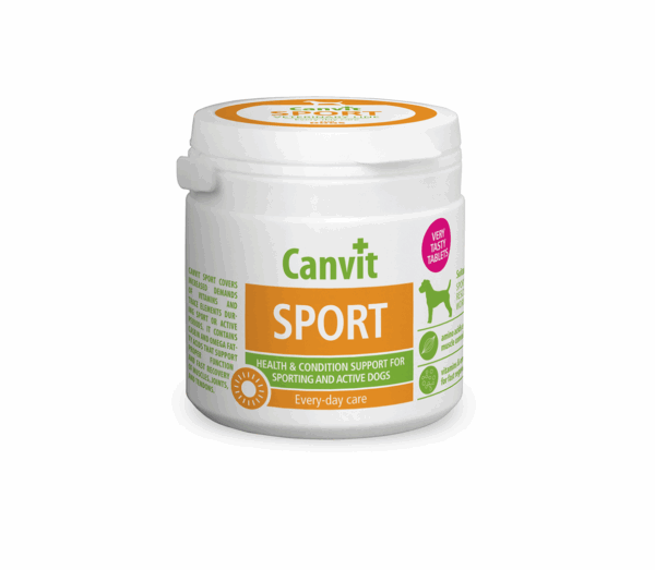 Canvit Sport tabletės šunims N100 100g - Image 1
