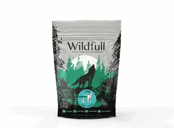 Wildfull Dog Lamb Mini sausas maistas šunims 2 kg - Image 1