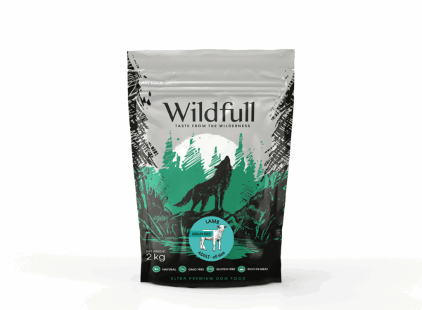 Wildfull Dog Lamb All Size sausas maistas šunims 2 kg - Image 1